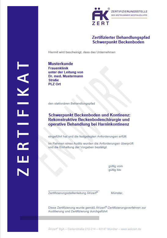 whik muster zertifikat